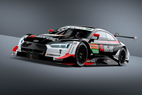 SparkModels Audi RS 5 DTM 2017 チャンピオンカー 1:32 Audi RS5 DTM Assembled Version Alloy Car Diecast Toy