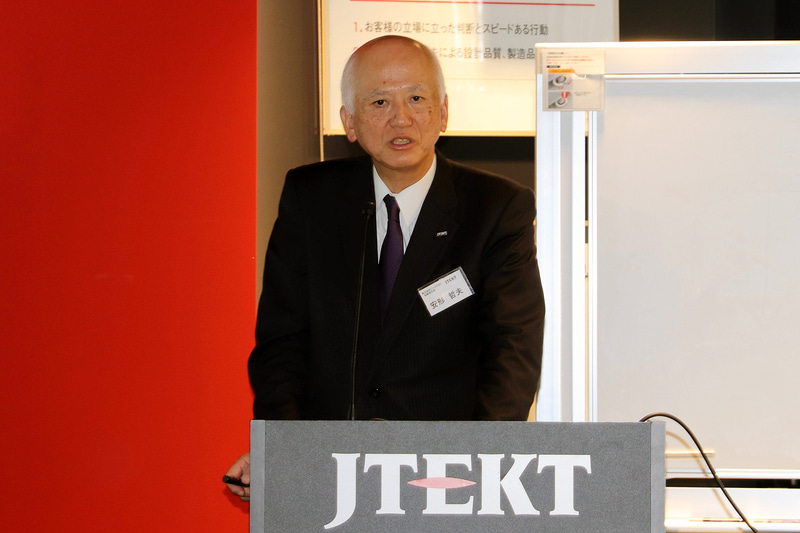 株式会社ジェイテクト 取締役社長 安形哲夫氏