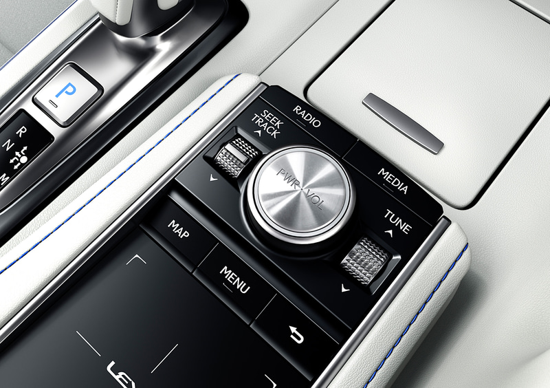 LC500 コンバーチブルモデルのインテリア