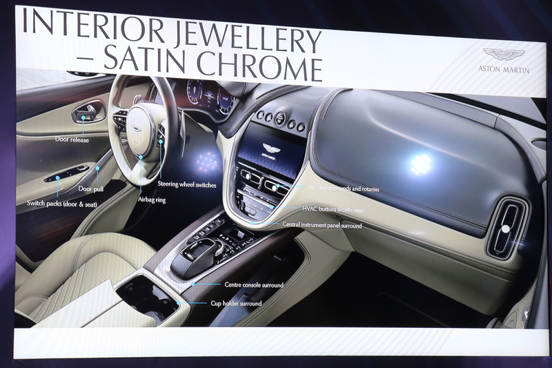 インテリアデザインのキーポイント。素材を厳選し、クラフトマンシップを注ぎ込んで生み出されているという