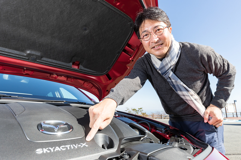 西村直人がSKYACTIV-X搭載のMAZDA3に試乗