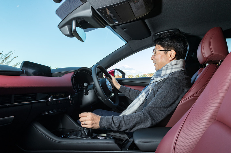 SKYACTIV-Xの魅力を感じられた6速MT/4WDモデル