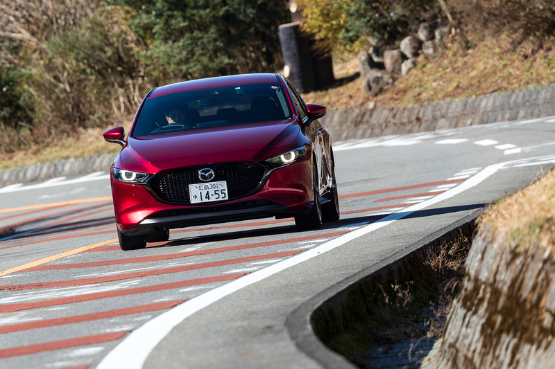 SKYACTIV-Xを一般道で試乗