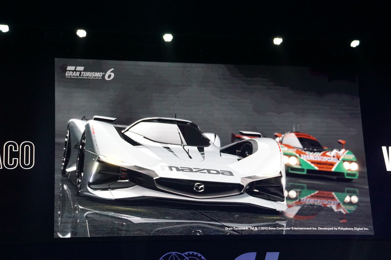 2014年に発表された「マツダ LM55 ビジョン グランツーリスモ」