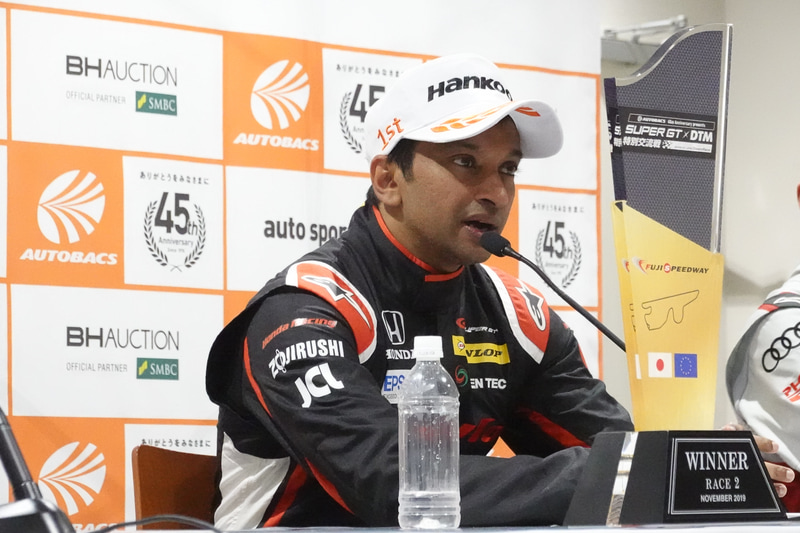 ナレイン・カーティケヤン選手（64号車 Modulo Epson NSX-GT）