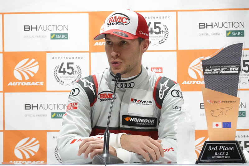 ロイク・デュバル選手（28号車 BMC Airfilter Audi RS 5 DTM）