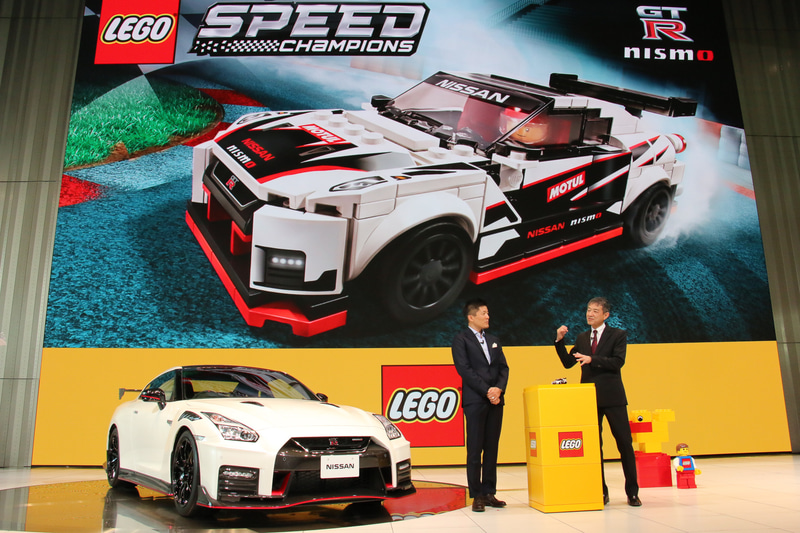 発表会後半には、レゴと日産の担当者2人によるトークセッションも行なわれた