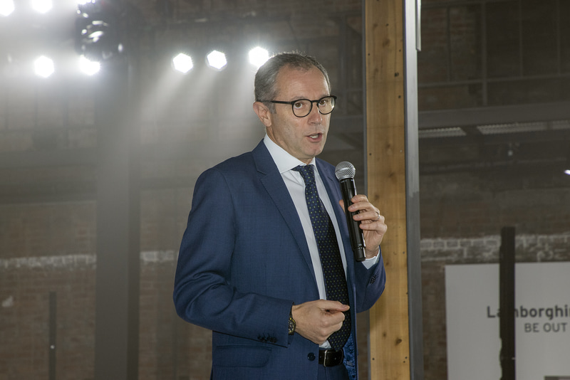 アウトモビリ・ランボルギーニ CEOのステファノ・ドメニカリ氏