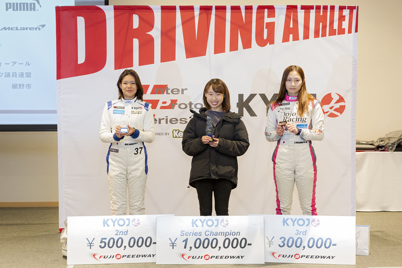 最終戦の結果を受け、シリーズランキングが確定した