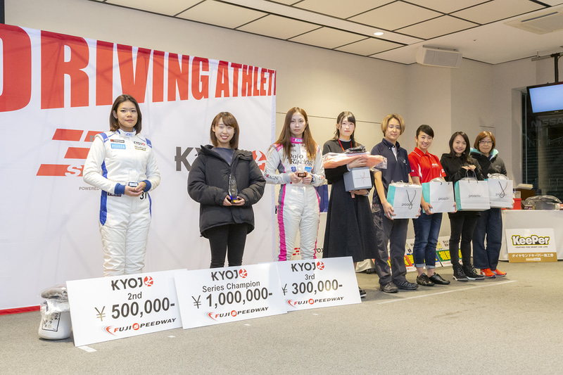 最終戦の結果を受け、シリーズランキングが確定した