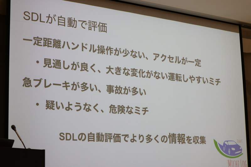 SDLが自動で評価するところ