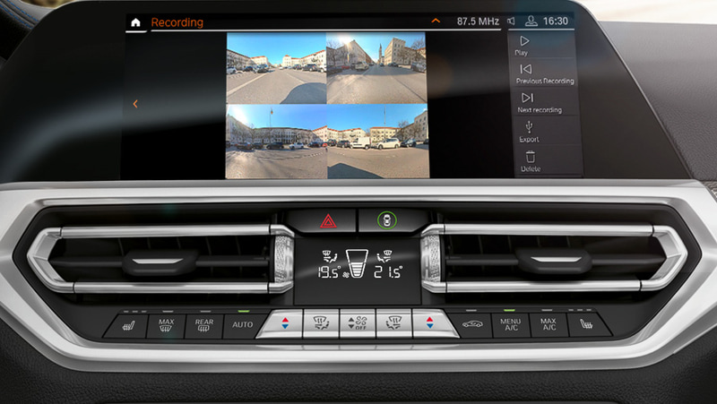 「パーキング・アシスト・プラス」用の前後左右の車外カメラをドライブレコーダーとして利用できる新機能を発表