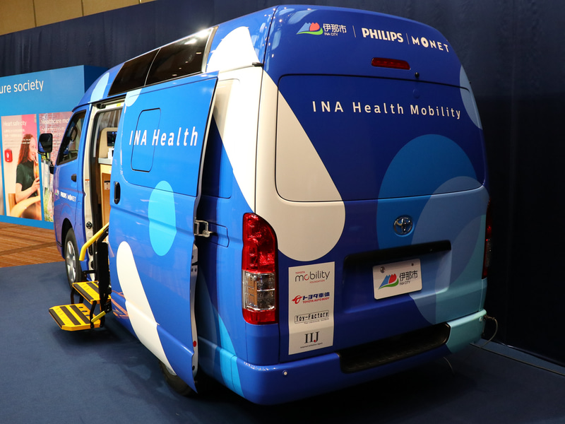 ブルーをベースにしたボディカラー