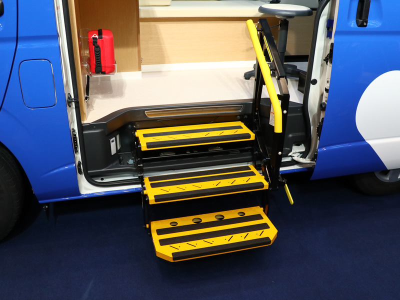 ステップがある