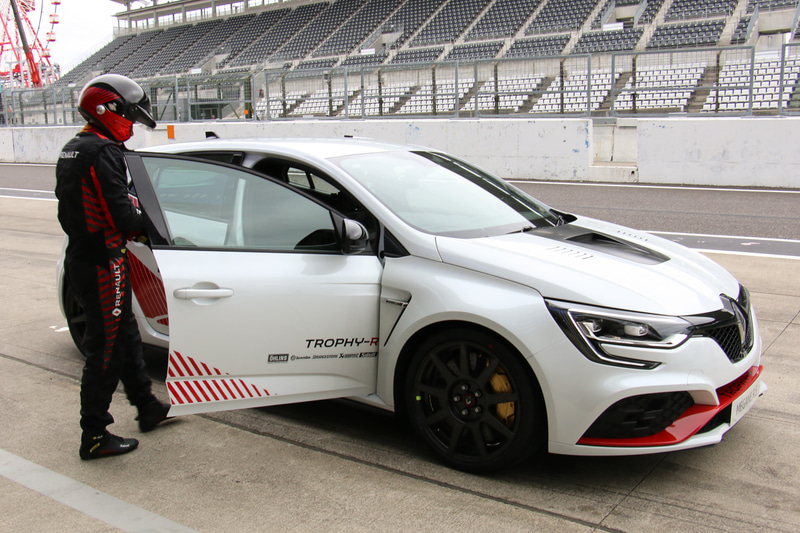 ラップタイム計測がスタート