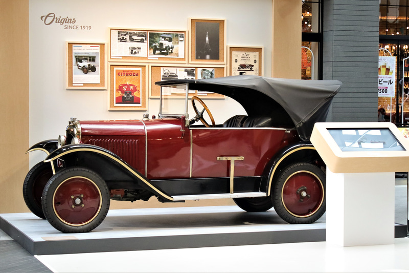 「シトロエン 5HP（タイプC）」も車両展示