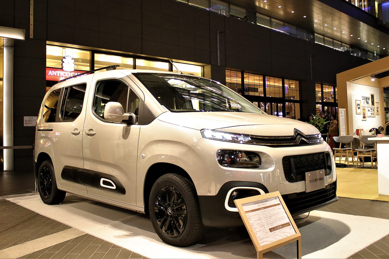 日本初公開された新コンセプトMPV「ベルランゴ」