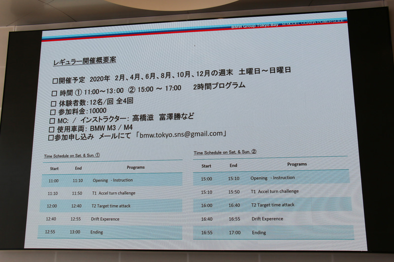 現状の開催概要。参加料金は当初1万円だったが、5000円に変更された