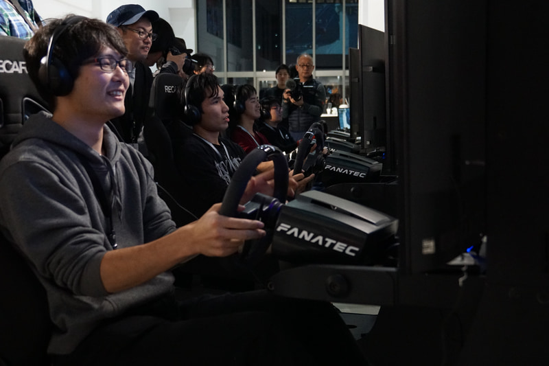 本戦とは別に行なわれたエキシビジョンマッチの様子