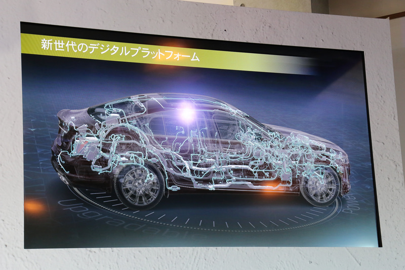 車内の情報伝達にイーサネット接続を利用する「デジタルプラットフォーム」を順次採用予定