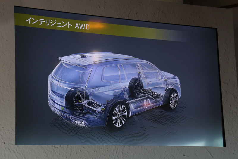 4WDシステムにはインテリジェントAWDを採用