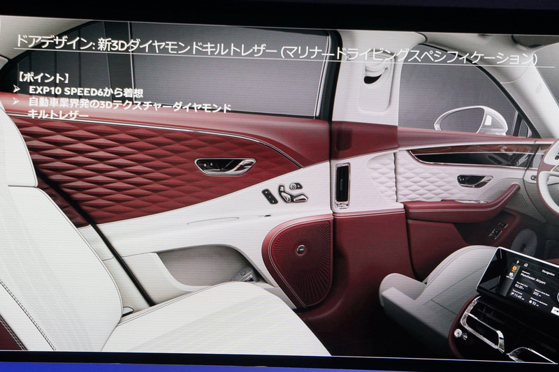 さまざまなオプションが用意されるインテリア