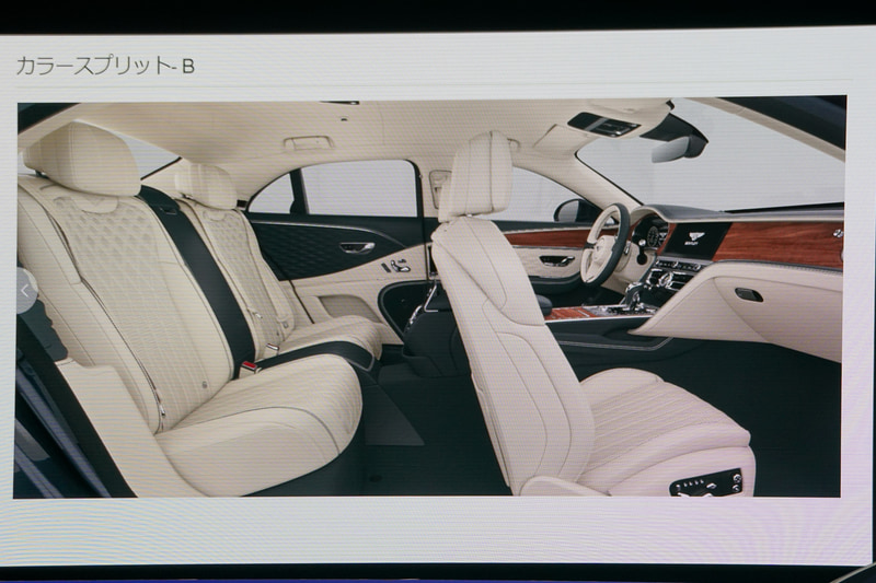 さまざまなオプションが用意されるインテリア