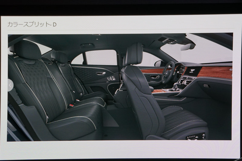 さまざまなオプションが用意されるインテリア