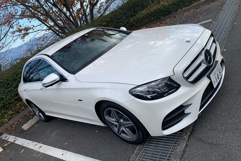 「E 350 de アバンギャルド スポーツ」は感激ものでした
