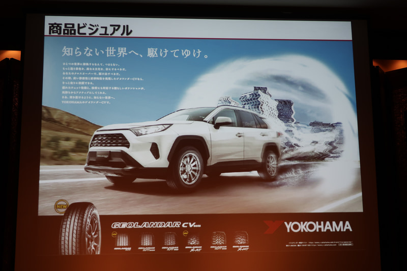 GEOLANDAR CV G058の商品ビジュアル。日常生活を営む都市部からワープして、郊外でアウトドアレジャーを楽しむイメージとなっている