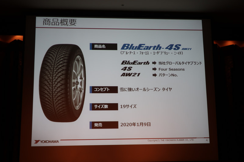 BluEarth-4S AW21の商品概要