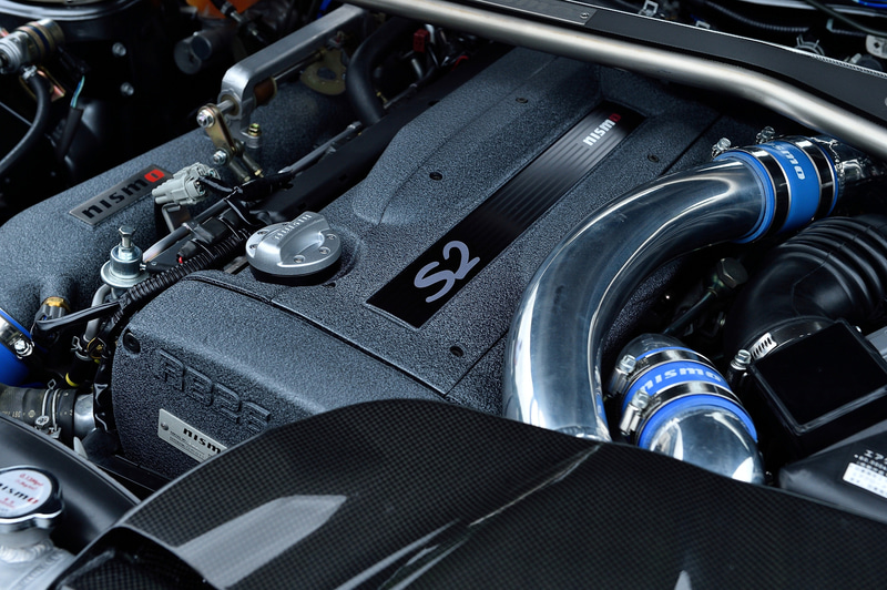 エンジンはR32型と同じくNISMO大森ファクトリーでファインチューンが施された「S2」仕様を搭載