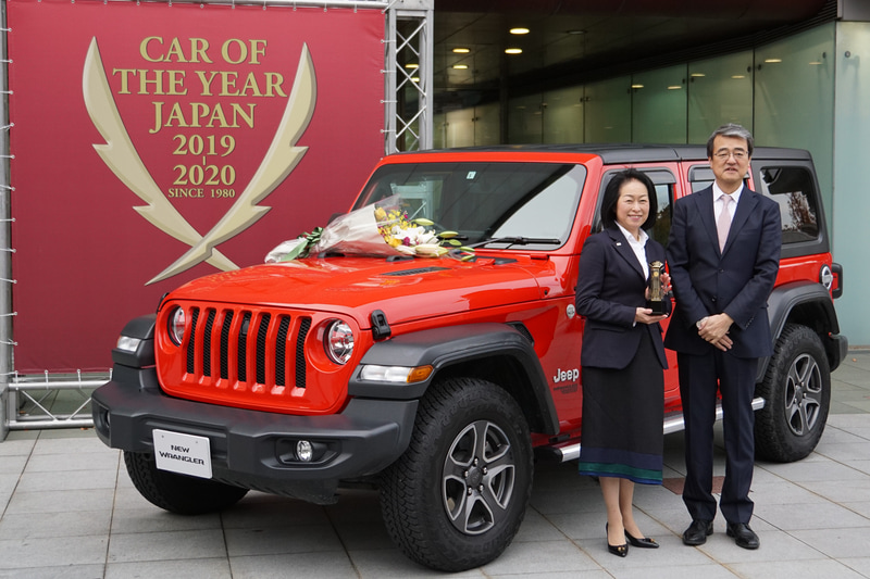 2019-2020 エモーショナル部門賞を受賞したジープ「ラングラー」