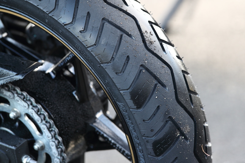 BT46のリアタイヤ