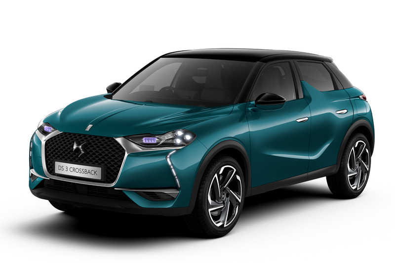 「ブルー ミレニアム」のボディカラーと「ノアール オニキス」ルーフの組み合わせ