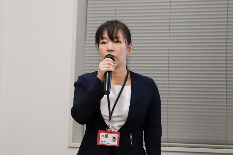 三菱自動車工業株式会社 国内営業本部 国内ネットワーク開発部 金子律子氏