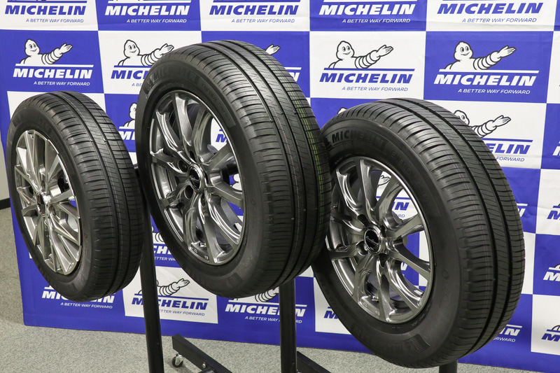 発表した低燃費タイヤ「MICHELIN ENERGY SAVER 4（ミシュラン エナジーセイバー フォー）」