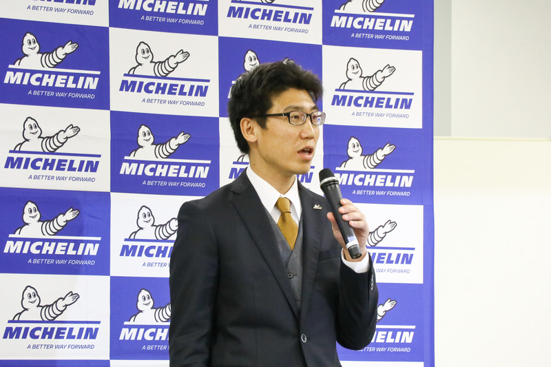 日本ミシュランタイヤ株式会社 製品開発本部 新製品開発部 シニアエンジニア 守部浩平氏