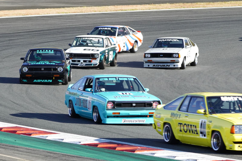 NISSAN ヒストリックカー エキシビションレース。1970年代に盛んだったツーリングカーレースの様相が見事に再現された