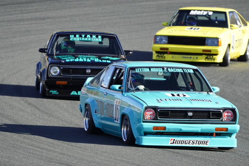 NISSAN ヒストリックカー エキシビションレース。1970年代に盛んだったツーリングカーレースの様相が見事に再現された