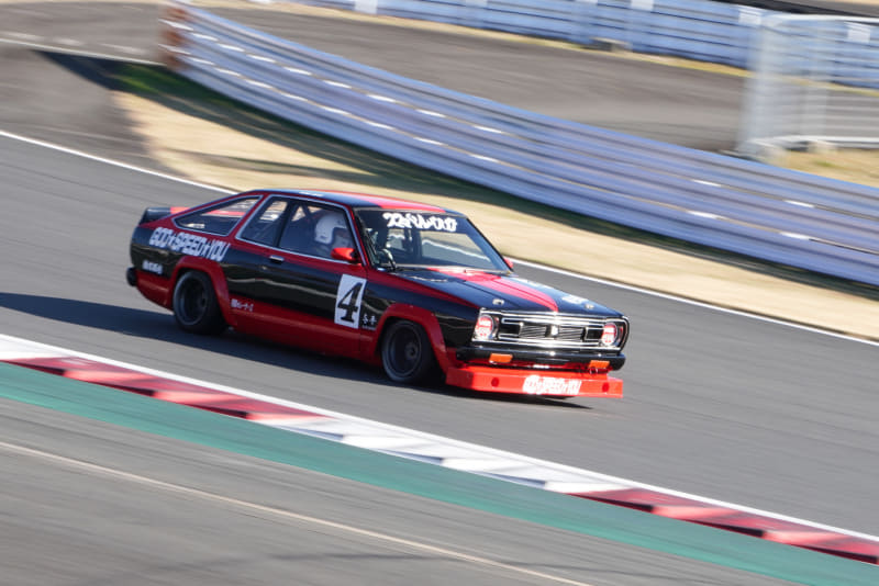 NISSAN ヒストリックカー エキシビションレース。1970年代に盛んだったツーリングカーレースの様相が見事に再現された