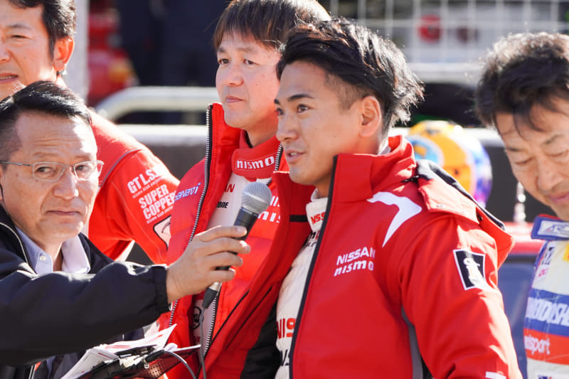 NISSAN GT-R NISMO GT3をドライブした千代勝正選手
