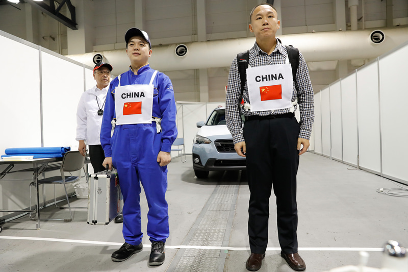 第2種目を最初にクリアしたのもシャンドン選手だった