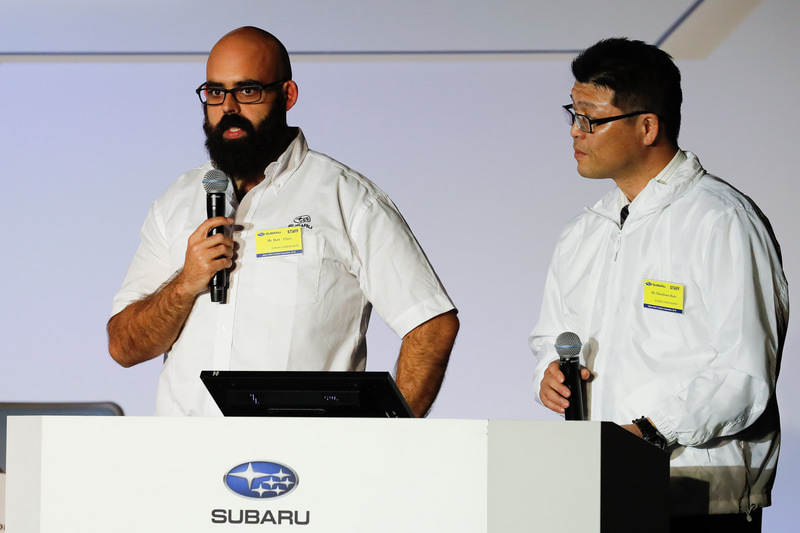 今回の大会について総括するスバルアカデミーの講師