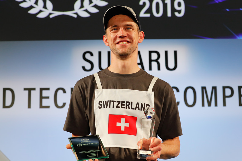 2位になったスイス代表のレト・シュールマン選手