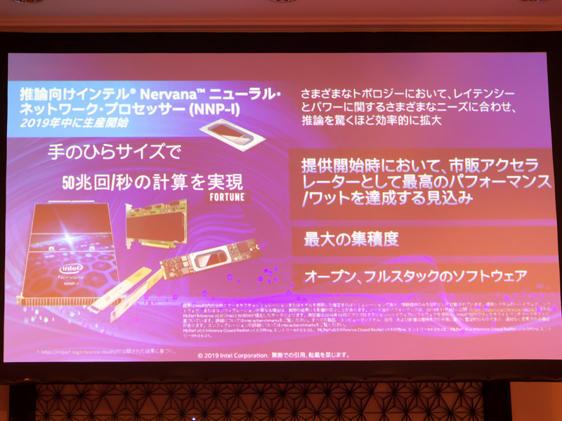 インファレンス向けのNNP-I