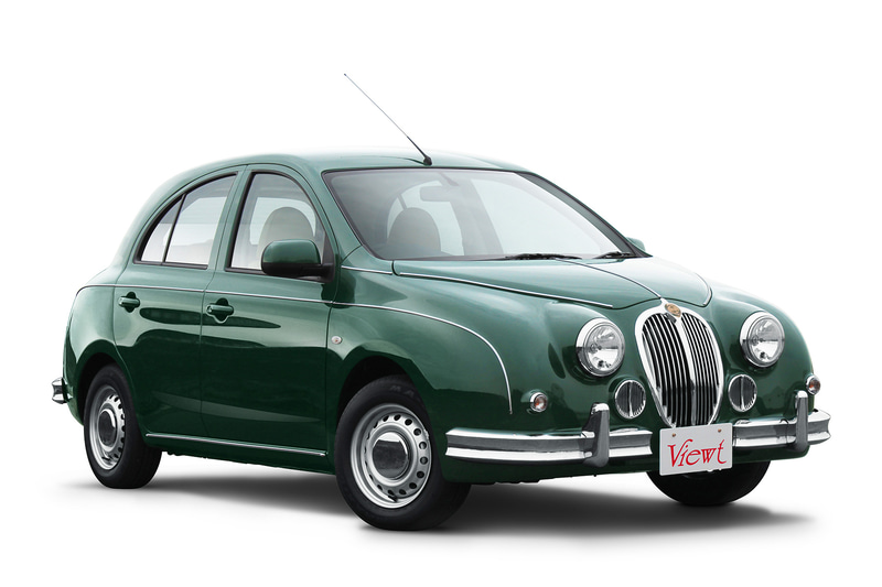 光岡自動車のコンパクトセダン「ビュート」