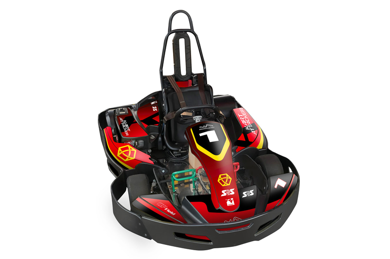 マシンの最高速はデビューステージが約25km/h、アタックステージが約35km/h