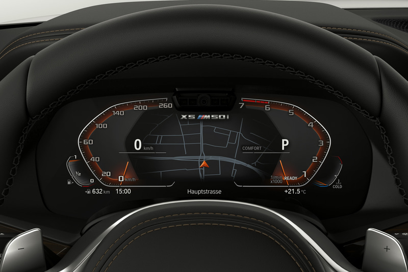 X5 M50iのメーター