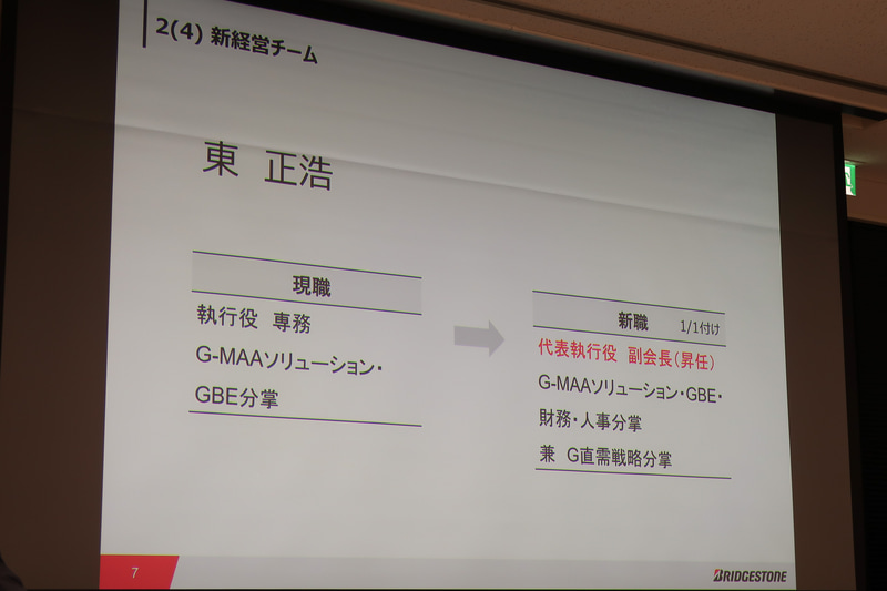 2020年1月1日付けの新人事では、現執行役 専務の東正浩氏が代表執行役 副会長に昇格する